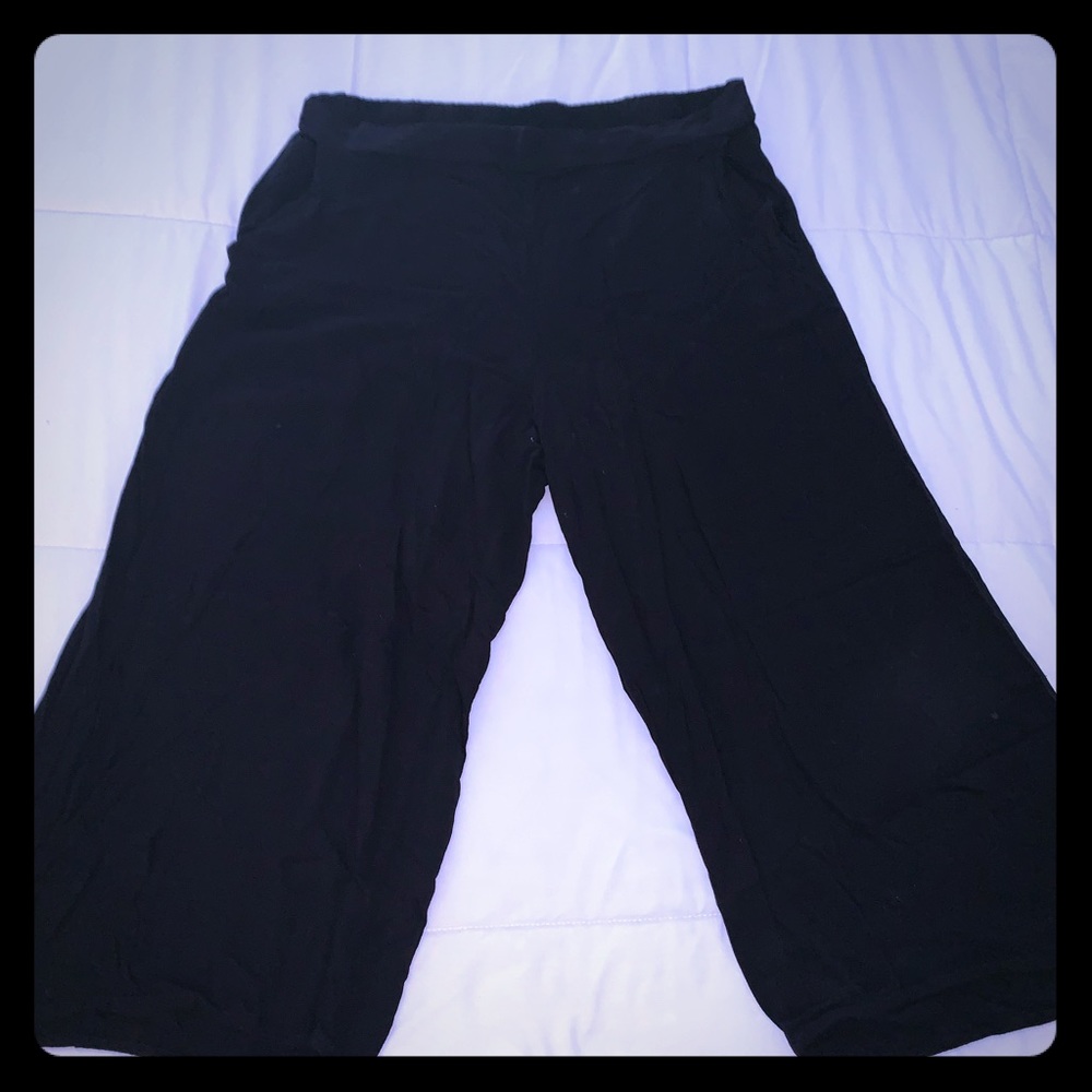 Black Wide Leg Pants